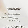 GRAPHPAPER グラフペーパー GU211-70172B LOOPWHEELER for GP Raglan Sweat ループウィラー ラグラン スウェット トレーナー オフホワイト系 2【中古】