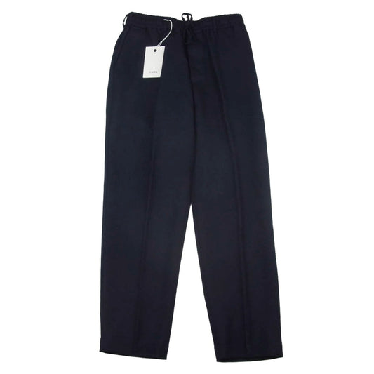 marka マーカ M22C-07PT02C STITCHLESS TROUSERS ステッチレス トラウザーズ ウール パンツ ネイビー ネイビー系 2【中古】