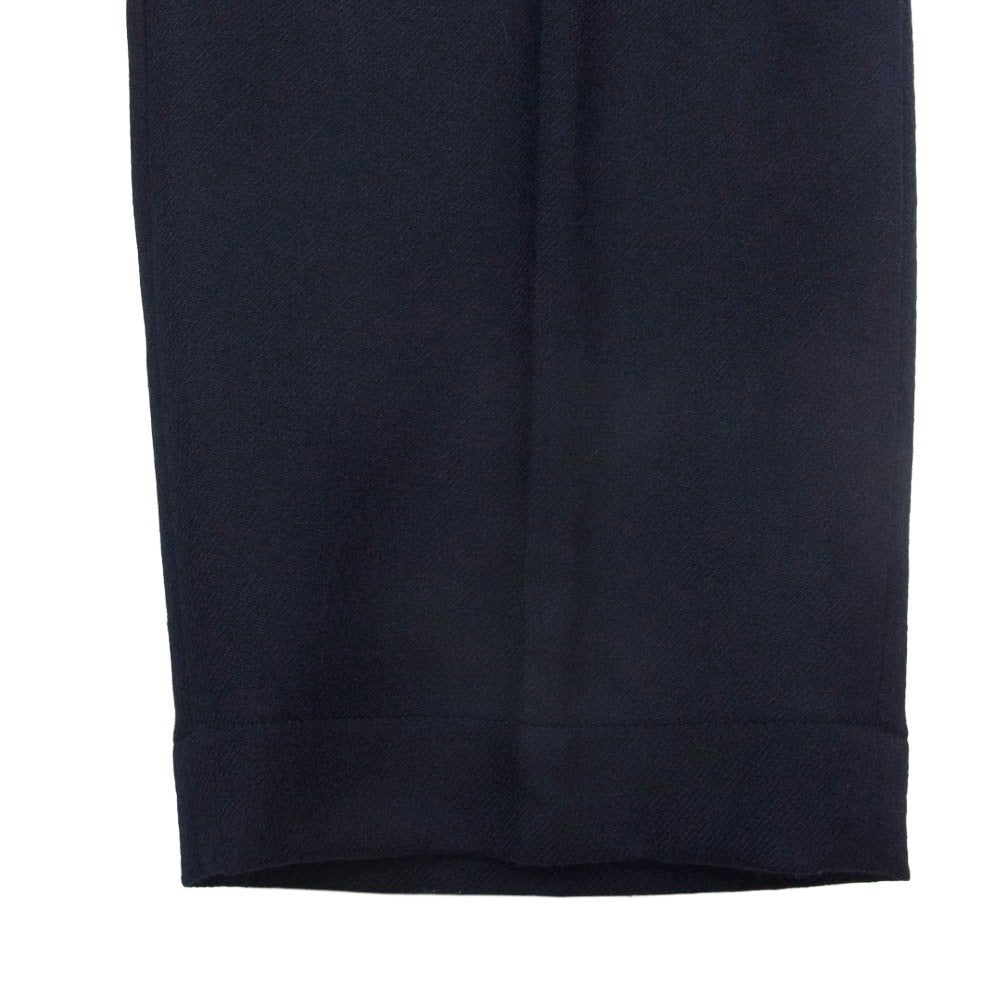 marka マーカ M22C-07PT02C STITCHLESS TROUSERS ステッチレス トラウザーズ ウール パンツ ネイビー ネイビー系 2【中古】