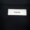 marka マーカ M22C-07JK01C W.B SHIRT JACKET ダブルブレステッド ウール シャツジャケット ネイビー ブラック系 2【極上美品】【中古】