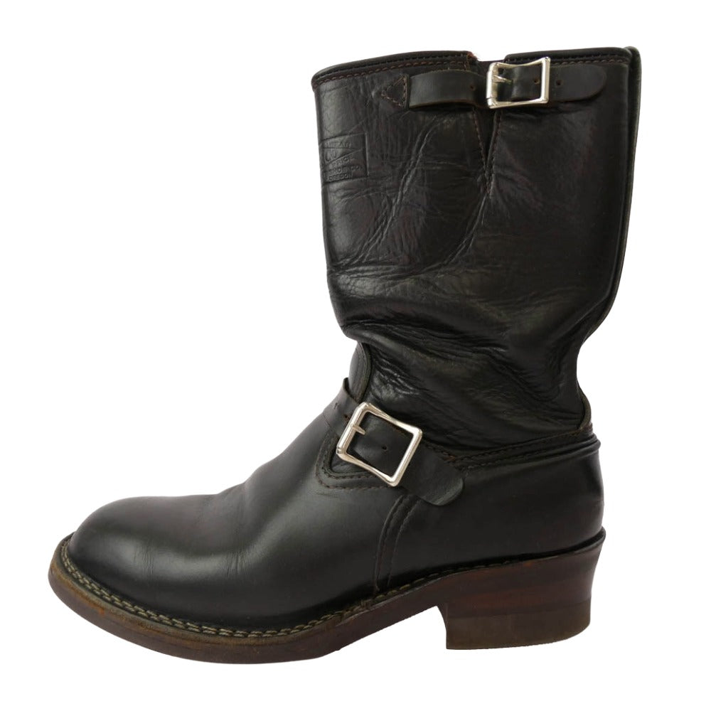 WESCO ウエスコ CHAMPION BOSS black チャンピオン ボス ノンスチール エンジニア ブーツ ブラック系 US10.5E【中古】