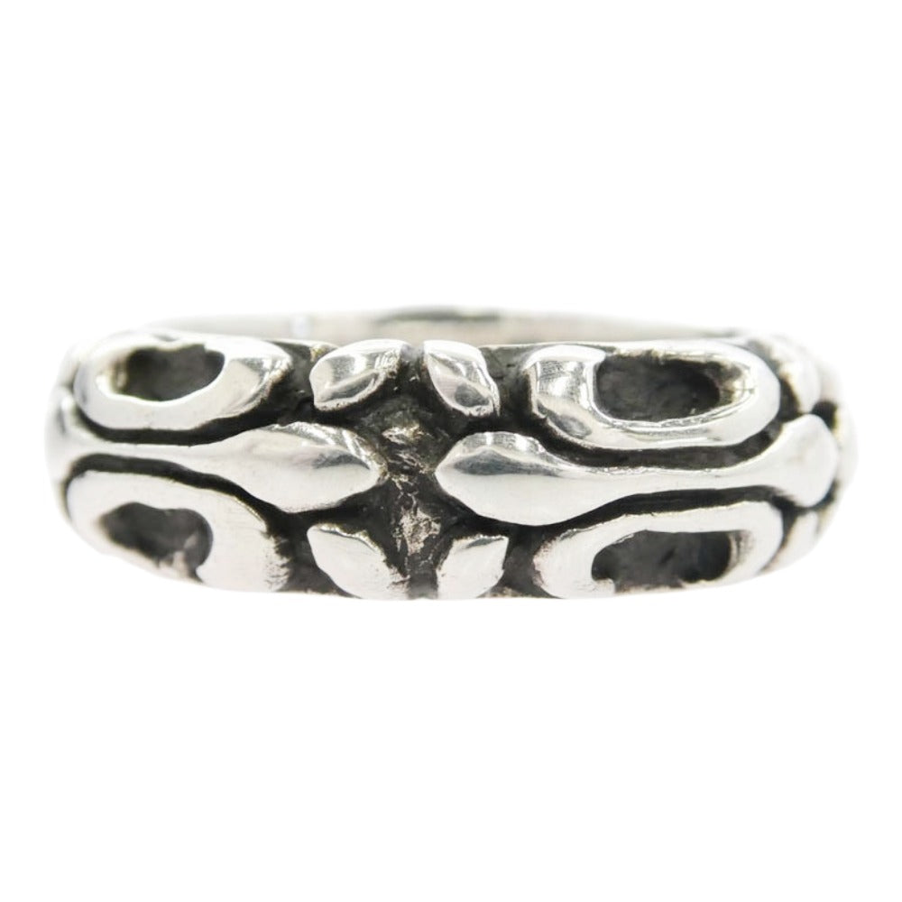 A&G エーアンドジー フレアバンド リング シルバー系 19.5号【中古