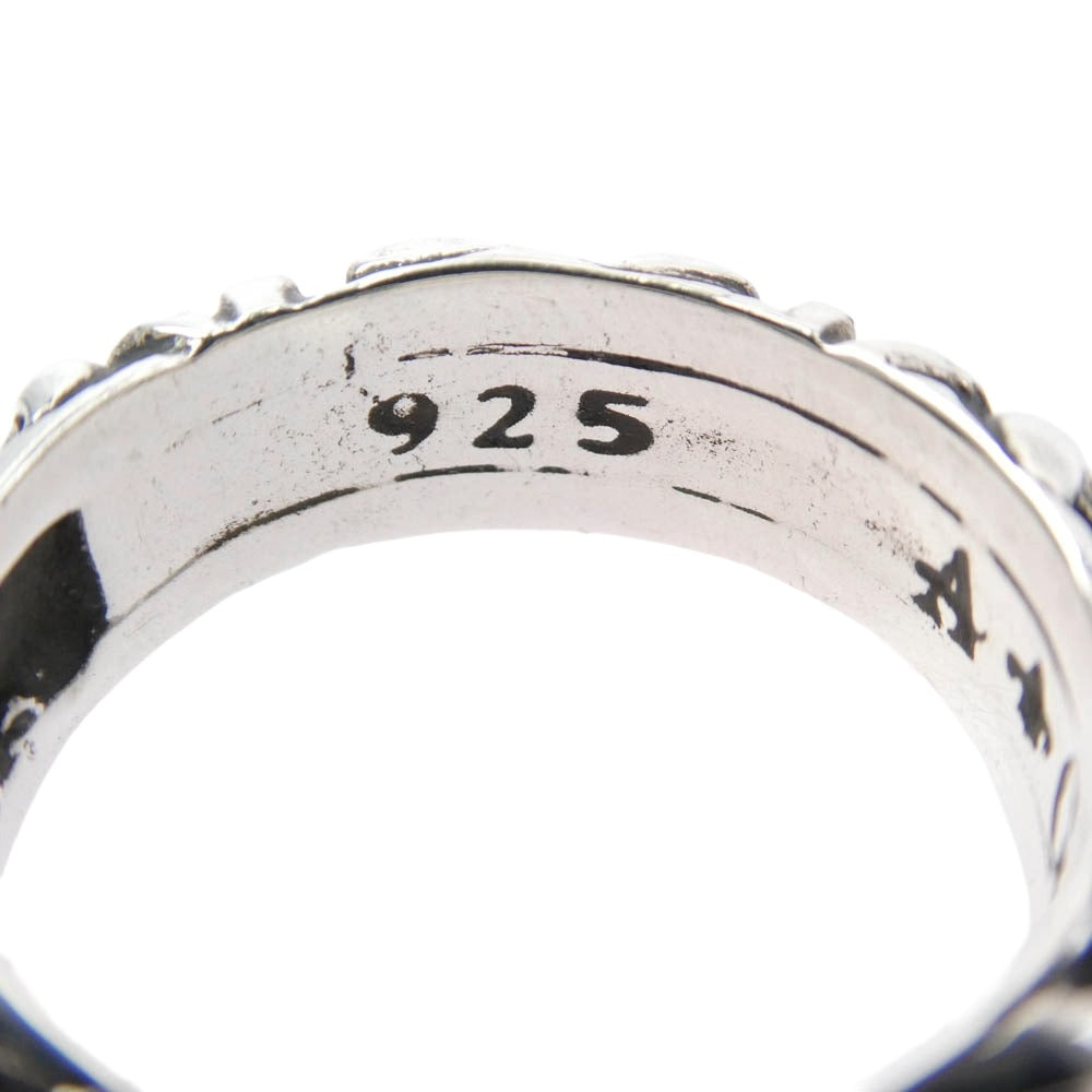 A&G エーアンドジー フレアバンド リング シルバー系 19.5号【中古】