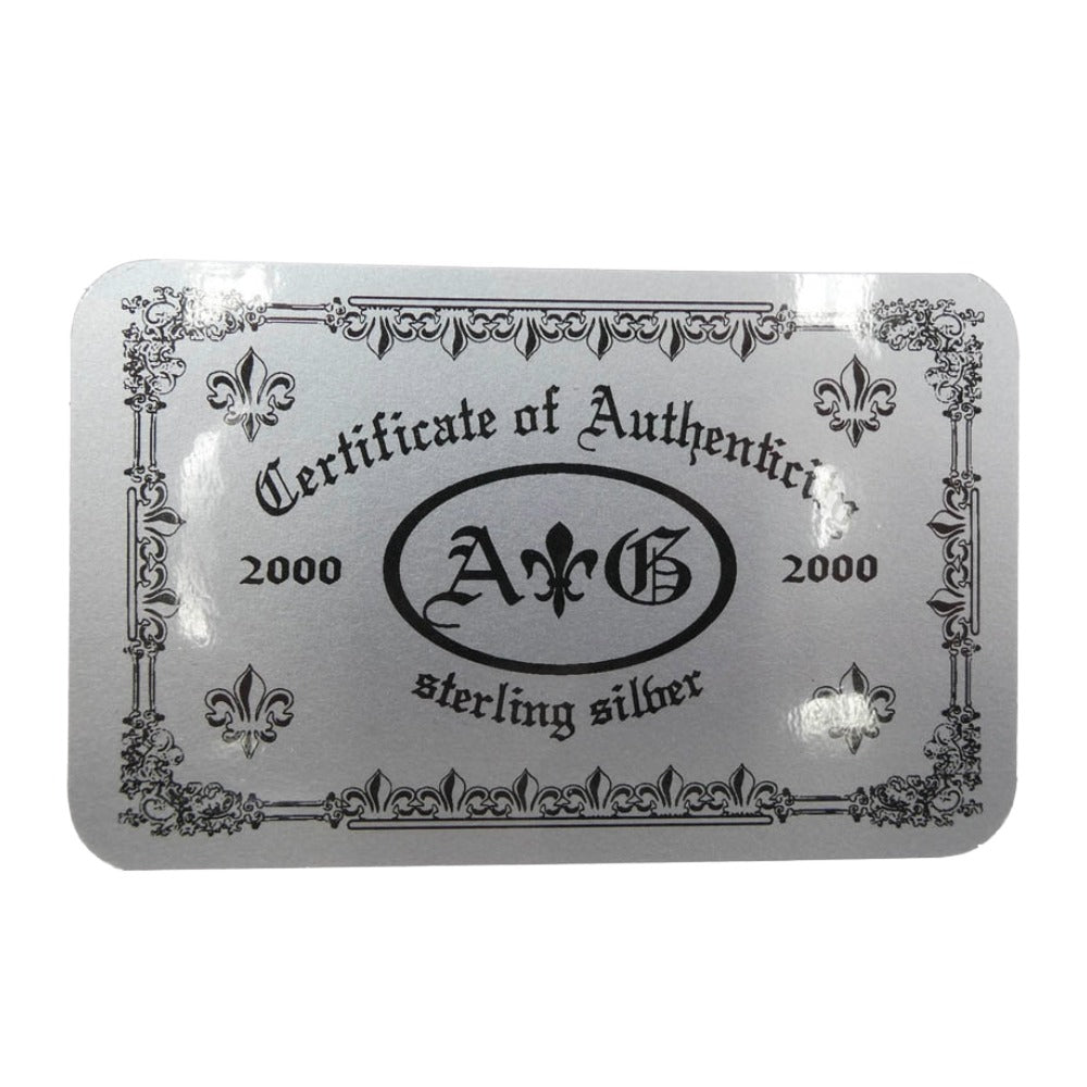 A&G エーアンドジー フレアバンド リング シルバー系 19.5号【中古】