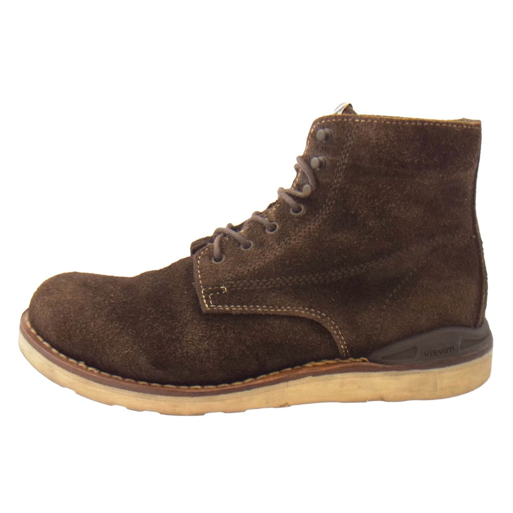 VISVIM ビズビム VIRGIL BOOTS-FORK スエード ブーツ ブラウン系 US9【中古】
