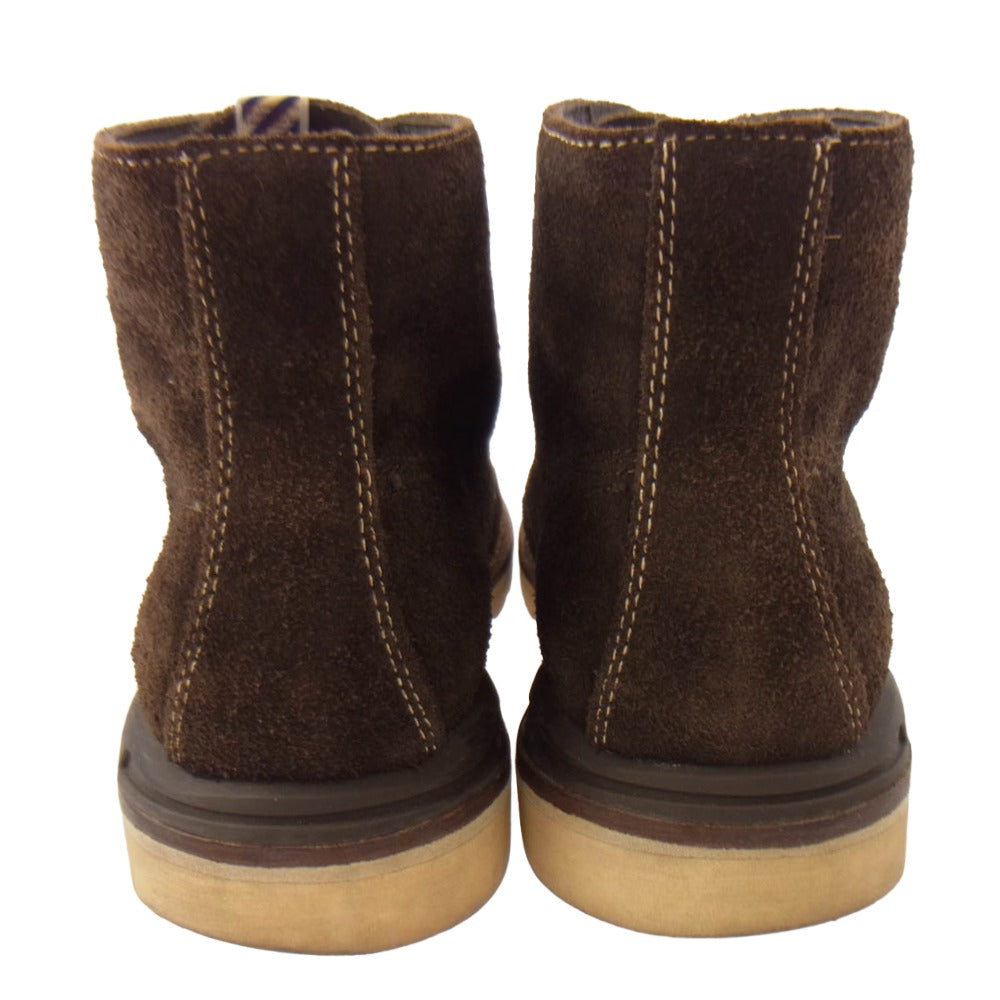 VISVIM ビズビム VIRGIL BOOTS-FORK スエード ブーツ ブラウン系 US9【中古】