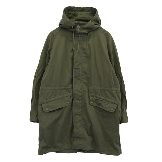 ヴィンテージ french army フランス軍 80s M64 Field Coat フィールド コート カーキ系 表記なし【中古】