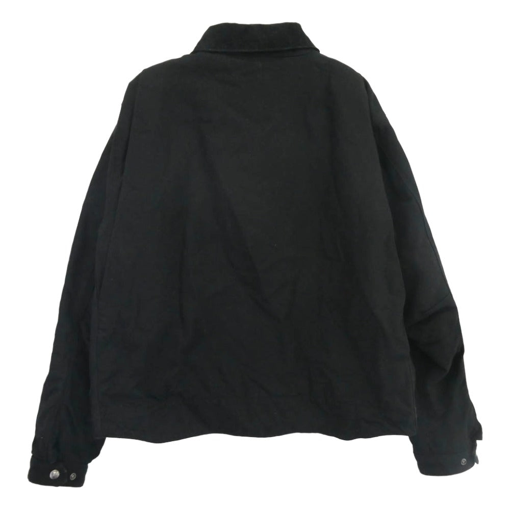 Carhartt カーハート OJ3828-M DUCK DETROIT JACKET BLANKET LINED ダック デトロイトジャケット ブラック系 XL【中古】