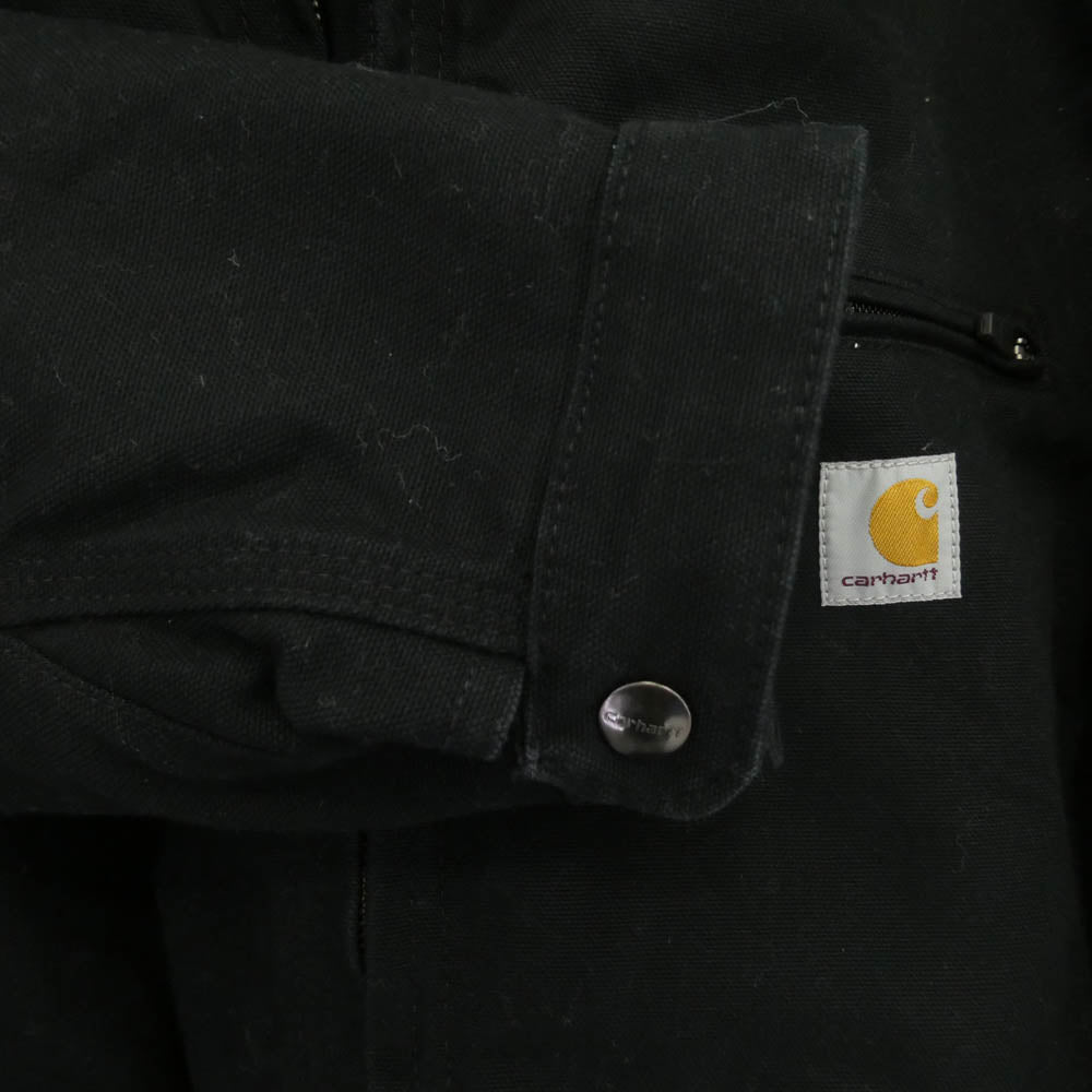 Carhartt カーハート OJ3828-M DUCK DETROIT JACKET BLANKET LINED ダック デトロイトジャケット ブラック系 XL【中古】