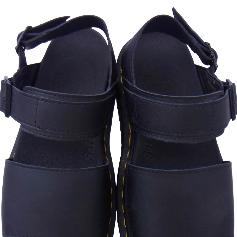 Dr.Martens ドクターマーチン VOSS QUAD ボスクアッド プラットフォーム サンダル ブラック系 UK5【中古】