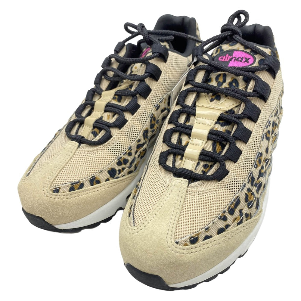 NIKE ナイキ CD0180-200 Women's Air Max 95 Leopard ウィメンズ エアマックス95 レオパード スニーカー マルチカラー系 24.5cm【極上美品】【中古】
