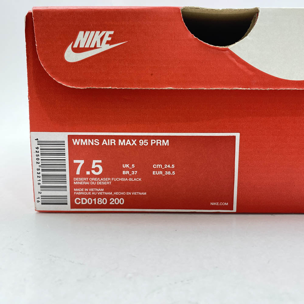 NIKE ナイキ CD0180-200 Women's Air Max 95 Leopard ウィメンズ エアマックス95 レオパード スニーカー マルチカラー系 24.5cm【極上美品】【中古】