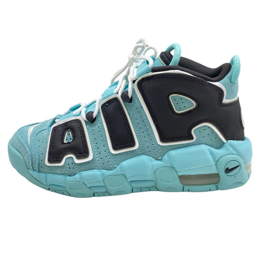 NIKE ナイキ CD0180-200 AIR MORE UPTEMPO GS エア モア アップテンポ モアテン スニーカー ブルー系 24cm【極上美品】【中古】