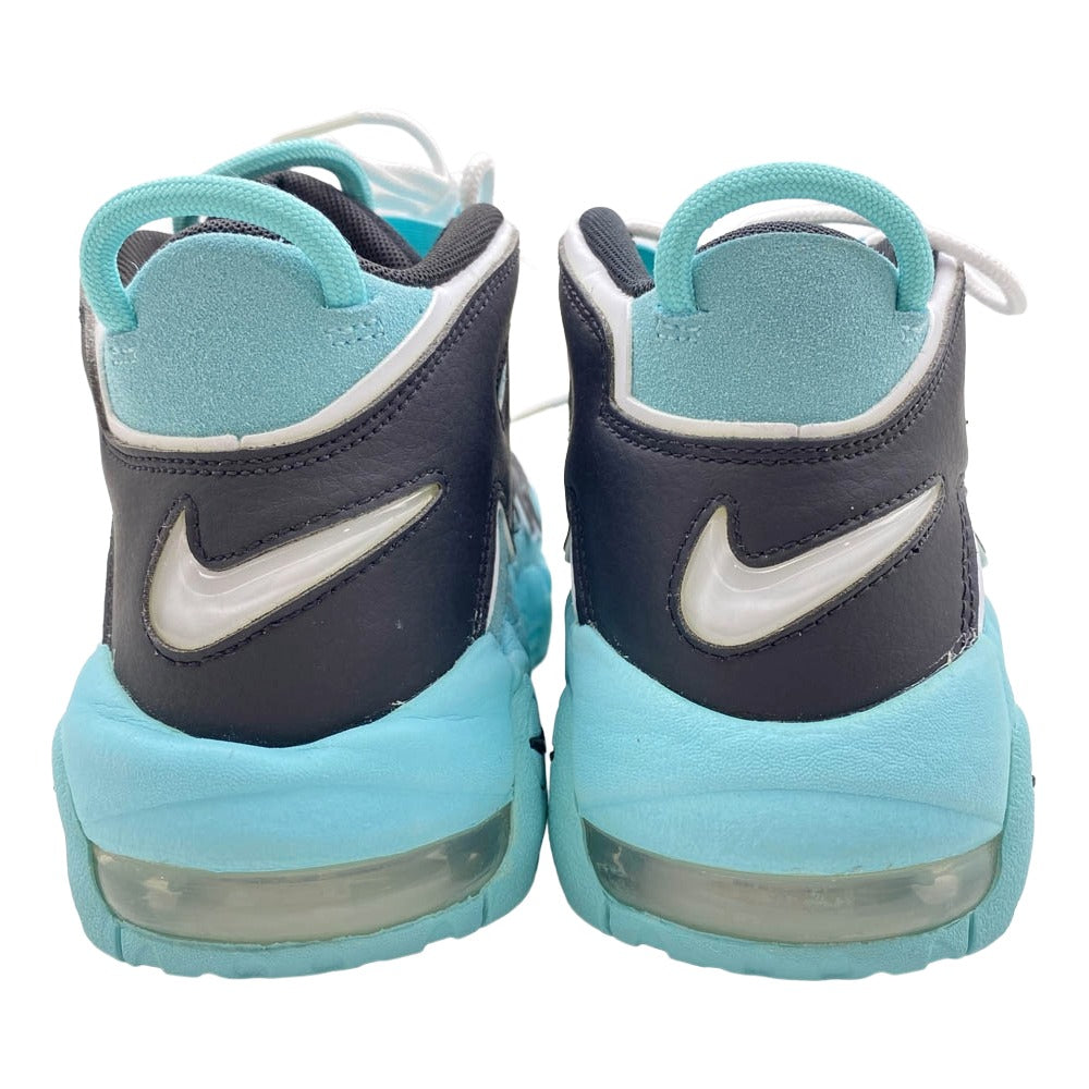 NIKE ナイキ CD0180-200 AIR MORE UPTEMPO GS エア モア アップテンポ モアテン スニーカー ブルー系 24cm【極上美品】【中古】