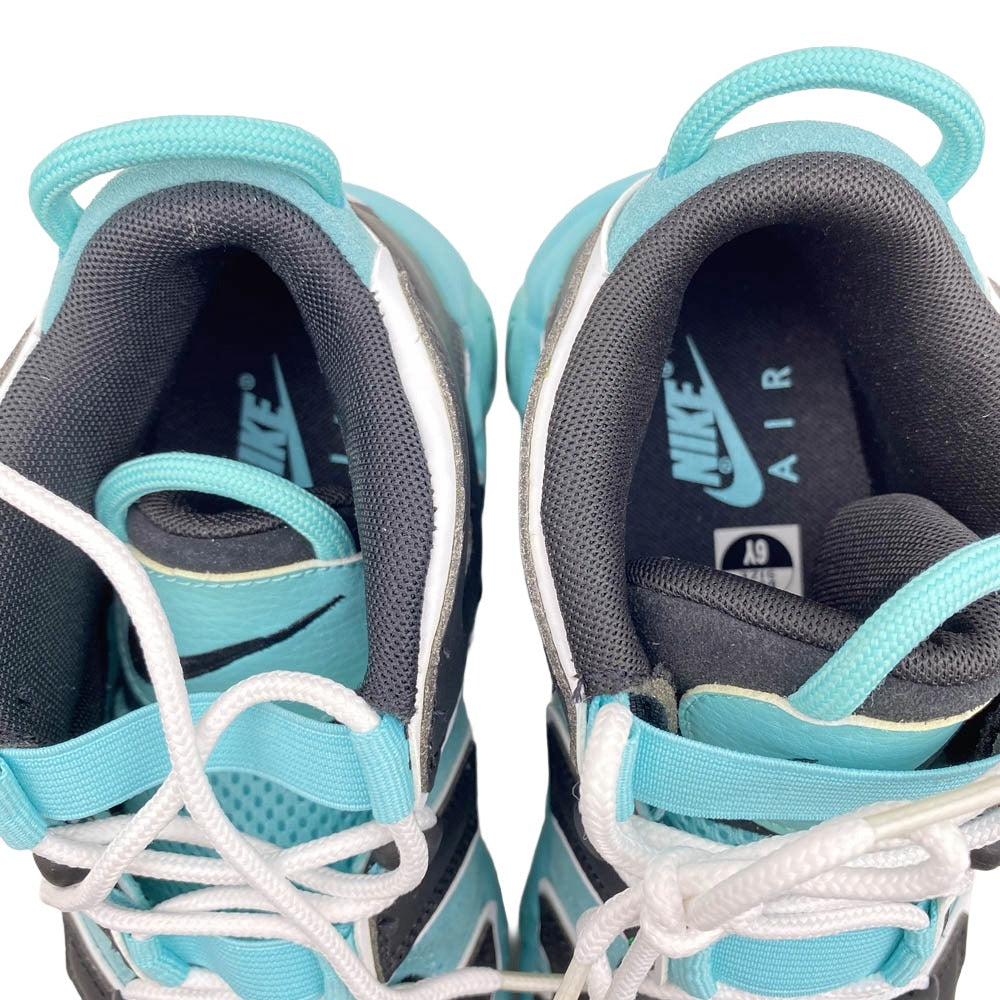 NIKE ナイキ CD0180-200 AIR MORE UPTEMPO GS エア モア アップテンポ モアテン スニーカー ブルー系 24cm【極上美品】【中古】