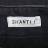 SHANTii シャンティ × SO TIRED SUSPENSION ソータイアード サスペンション ステンシルプリント カーゴ パンツ 黒紺灰系 S【中古】