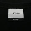 WTAPS ダブルタップス 19AW 192ATDT-CSM10 SIDE EFFECT DESIGN SS TEE サイド エフェクト デザイン ショートスリーブ 半袖 Tシャツ ブラック系 X 03【中古】