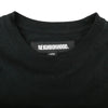 NEIGHBORHOOD ネイバーフッド 23AW 232UNNH-CSM04 BICOLOR CREWNECK LS バイカラー クルーネック 長袖 Tシャツ ツインアームフルロゴ プリント ロンT カットソー ブラック系 チャコール系 L【中古】