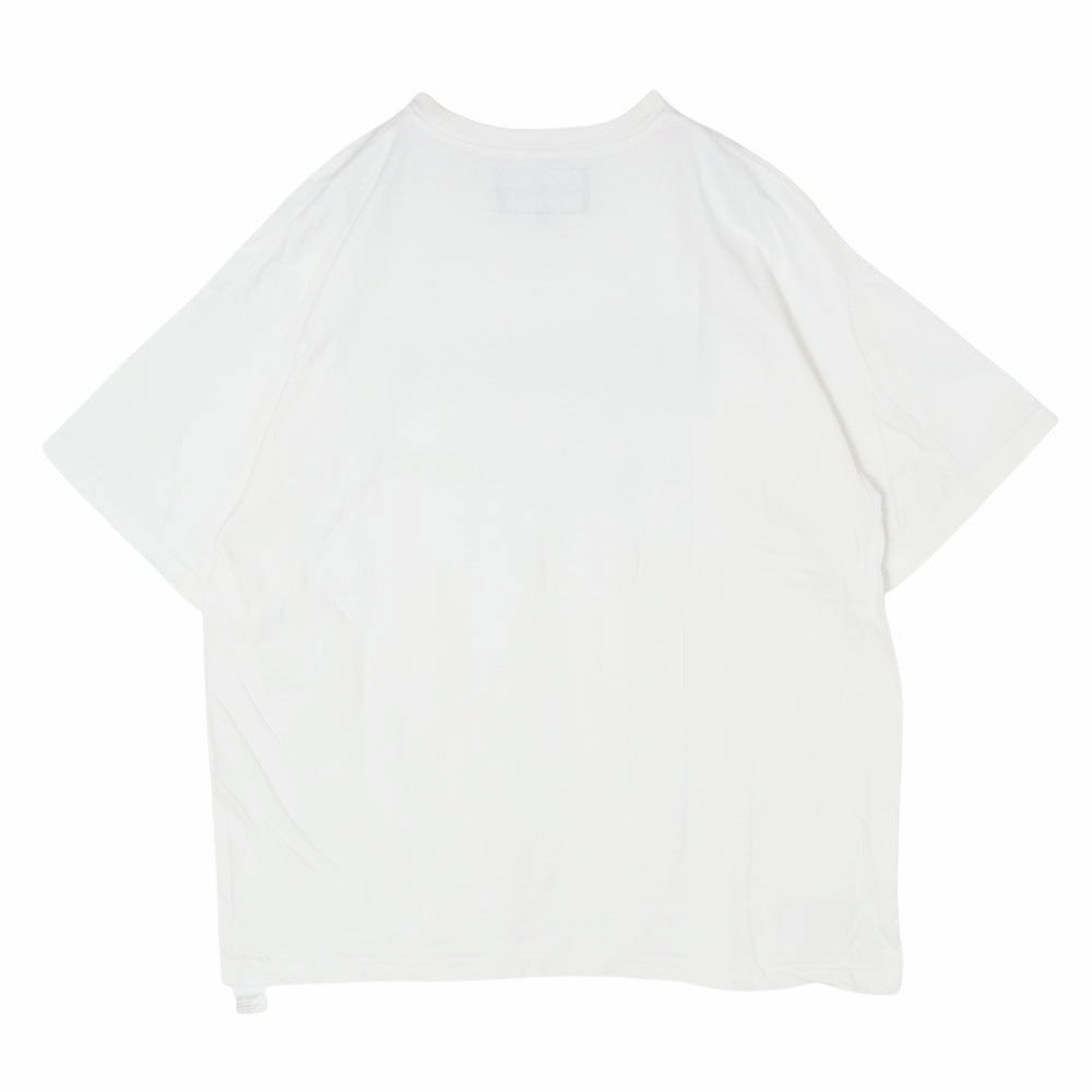 DESCENDANT ディセンダント 23SS CACHALOT SS カシャロ ロゴ ショートスリーブ 半袖 Tシャツ ホワイト系 4【中古】