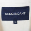 DESCENDANT ディセンダント 23SS CACHALOT SS カシャロ ロゴ ショートスリーブ 半袖 Tシャツ ホワイト系 4【中古】