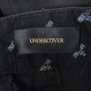 UNDERCOVER アンダーカバー 15AW UCP4506 NO BORDER期 ダメージ加工 ストレッチ クラッシュ パンツ ブラック系 1【中古】