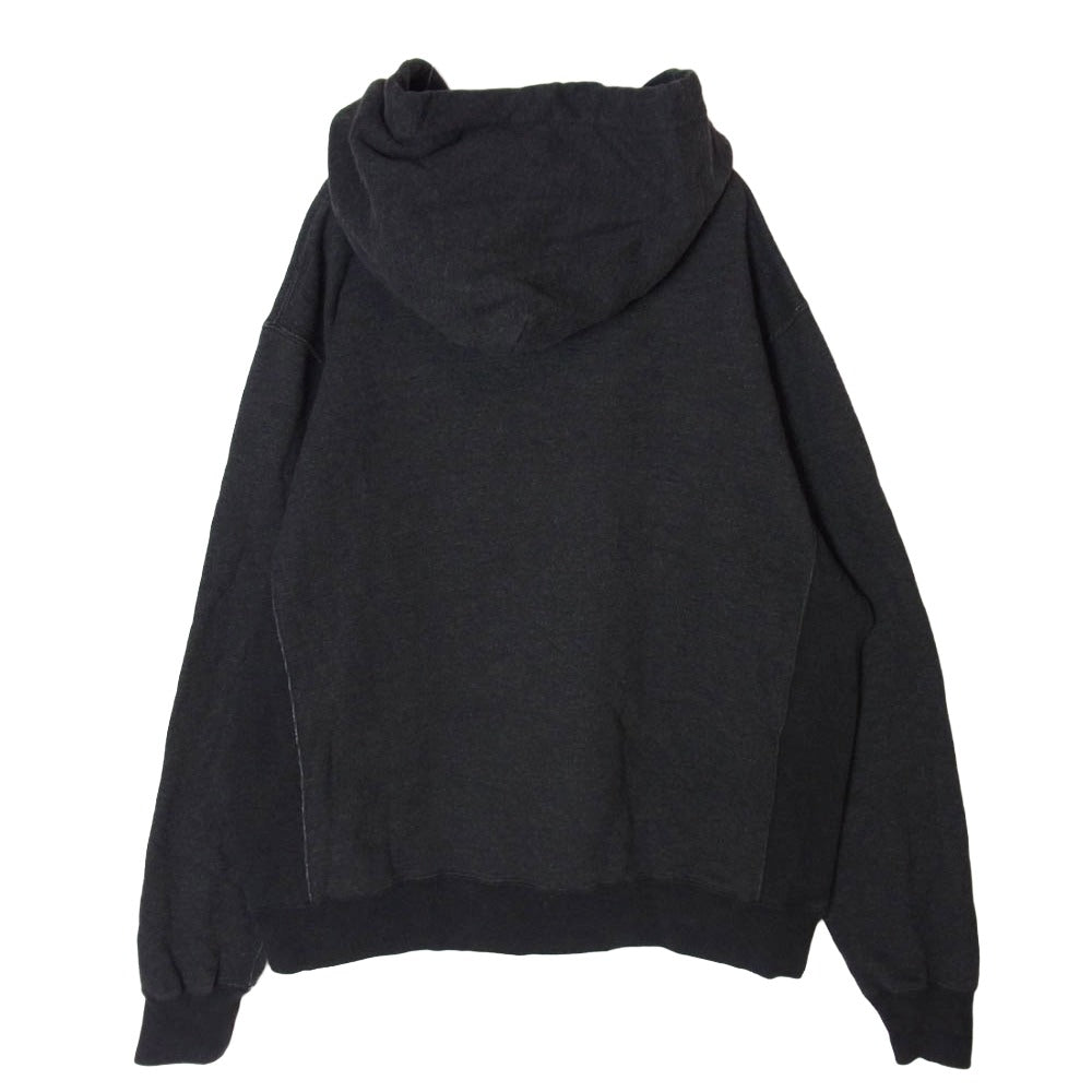 UNDERCOVER アンダーカバー 14AW N4806-1 NO SIR ノー サー スウェットシャツ パーカー チャコール系 2【中古】