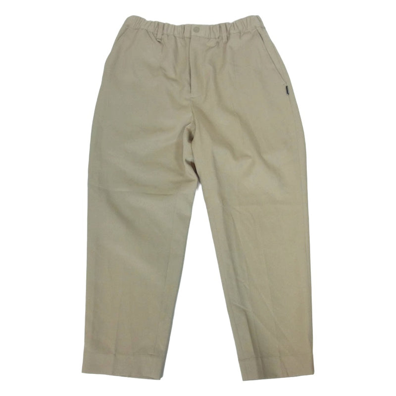 NEIGHBORHOOD ネイバーフッド 23SS 231AQNH-PTM04 TAPERED SILHOUETTE PANTS テーパード シルエット パンツ ベージュ系 L【中古】