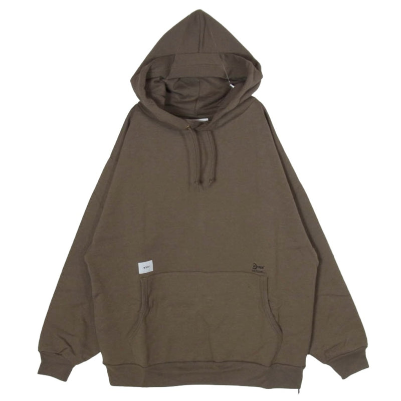 WTAPS ダブルタップス 20AW 202ATDT-CSM19 LLW HOODED スウェット パーカー フーディ ベージュ系 XL【新古品】【未使用】【中古】