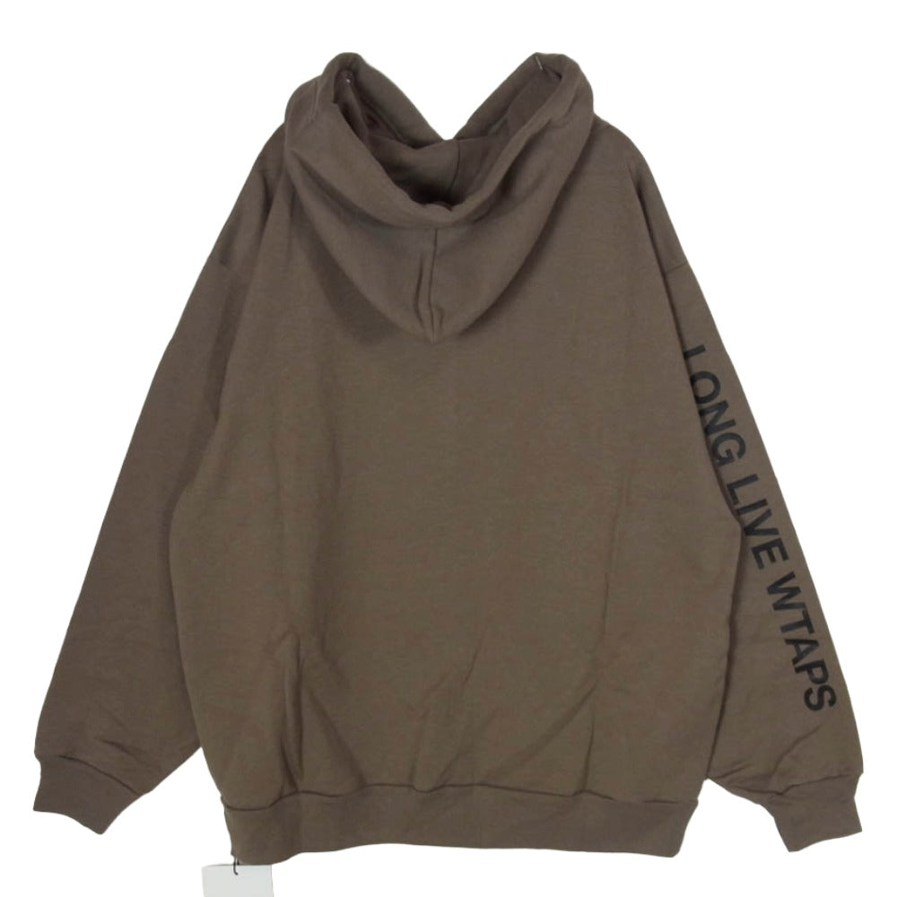 WTAPS ダブルタップス 20AW 202ATDT-CSM19 LLW HOODED スウェット パーカー フーディ ベージュ系 XL【新古品】【未使用】【中古】