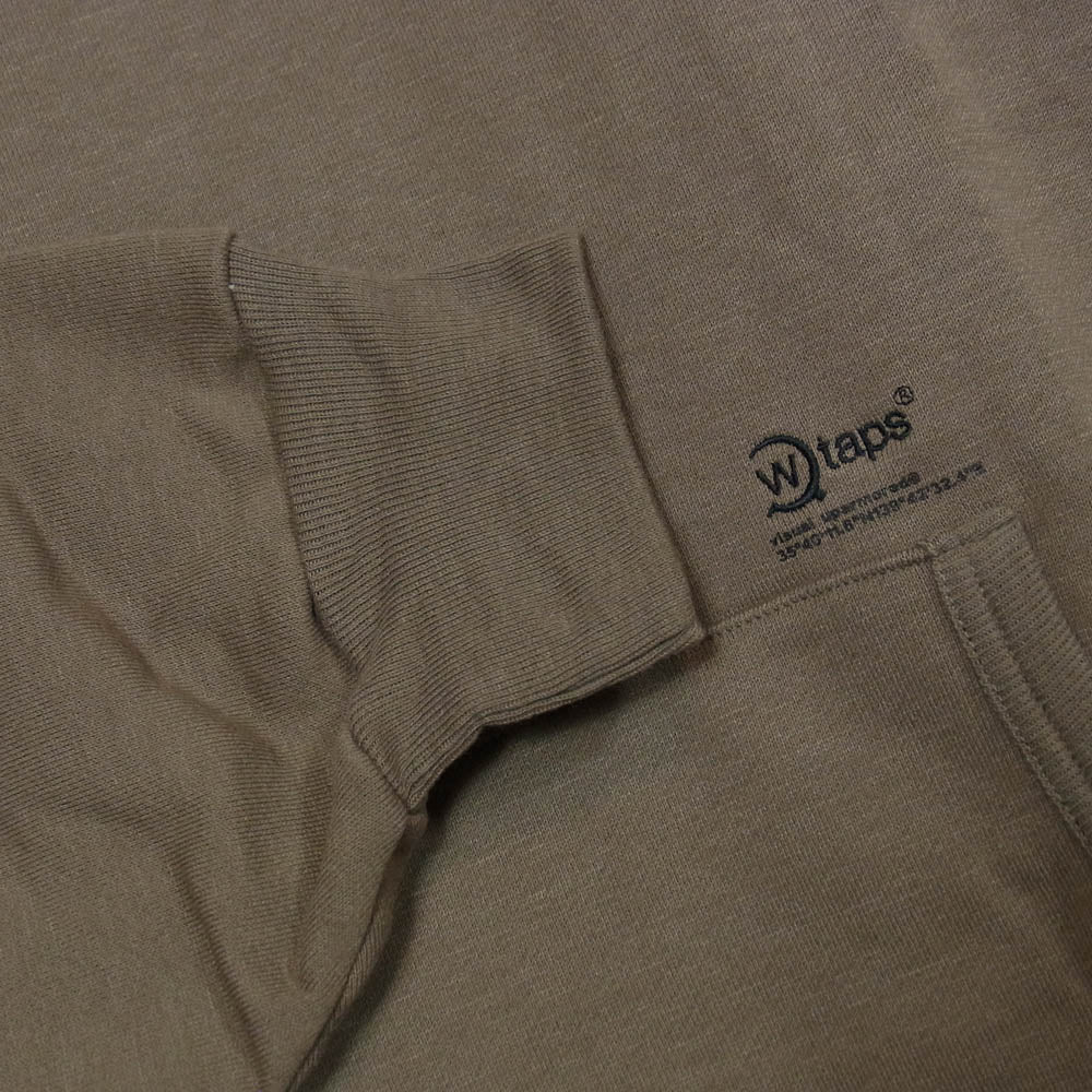 WTAPS ダブルタップス 20AW 202ATDT-CSM19 LLW HOODED スウェット パーカー フーディ ベージュ系 XL【新古品】【未使用】【中古】