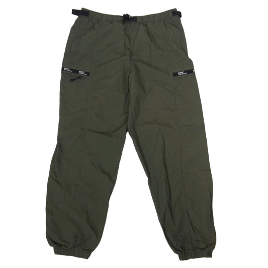 WTAPS ダブルタップス 20SS 201TQDT-PTM06 TRACKS TROUSERS トラック トラウザーズ ナイロン パンツ カーキ系 1【中古】
