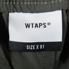WTAPS ダブルタップス 20SS 201TQDT-PTM06 TRACKS TROUSERS トラック トラウザーズ ナイロン パンツ カーキ系 1【中古】