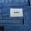 WTAPS ダブルタップス 22SS 221WVDT-PTM04 TUCK 02 TROUSERS COTTON DENIM タック トラウザーズ コットン デニム パンツ インディゴブルー系 1【美品】【中古】