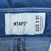 WTAPS ダブルタップス 22SS 221WVDT-PTM04 TUCK 02 TROUSERS COTTON DENIM タック トラウザーズ コットン デニム パンツ インディゴブルー系 1【美品】【中古】