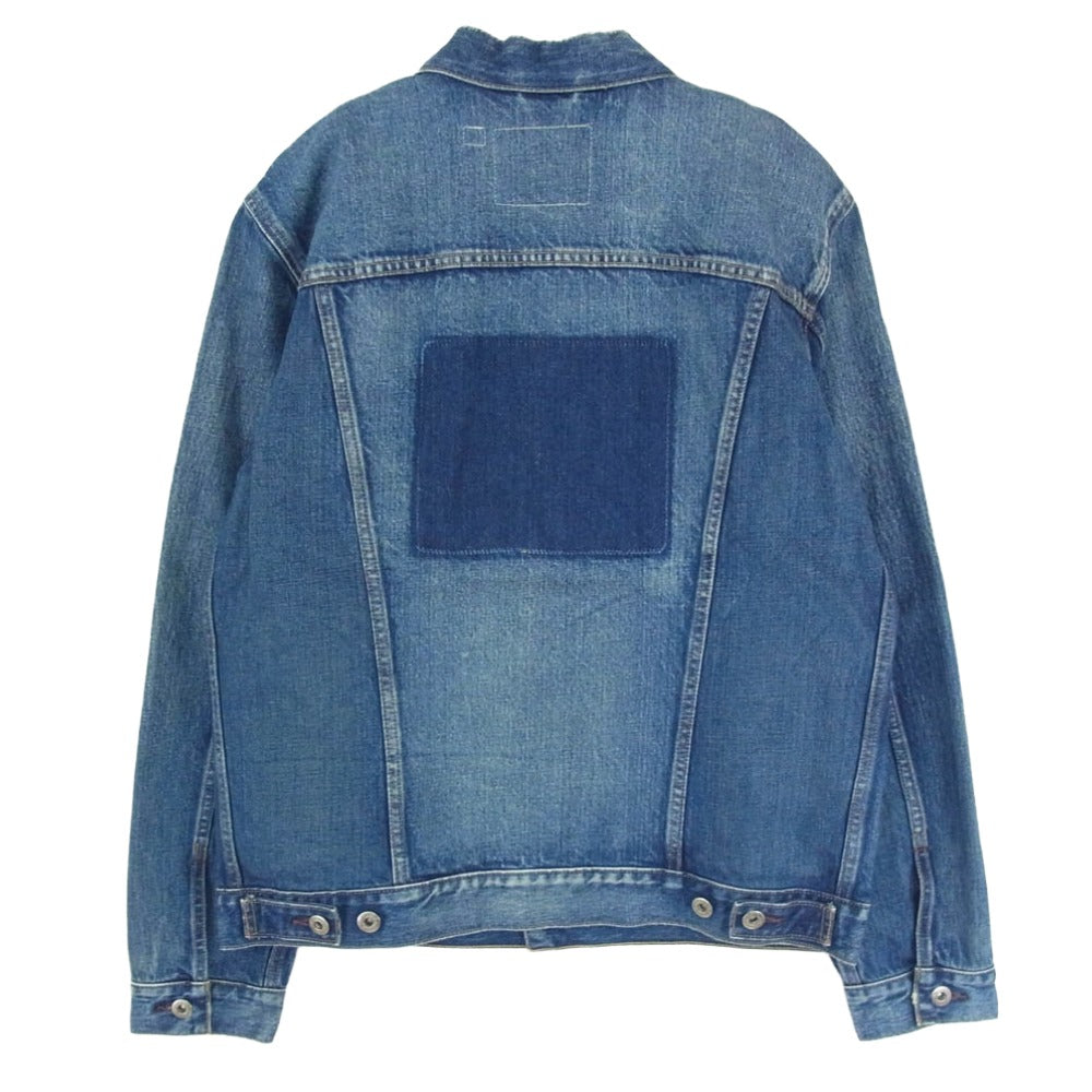 Levi's リーバイス 67485-0019 MADE&CRAFTED TYPE III 加工 デニムトラッカー ジャケット インディゴブルー系 M【中古】