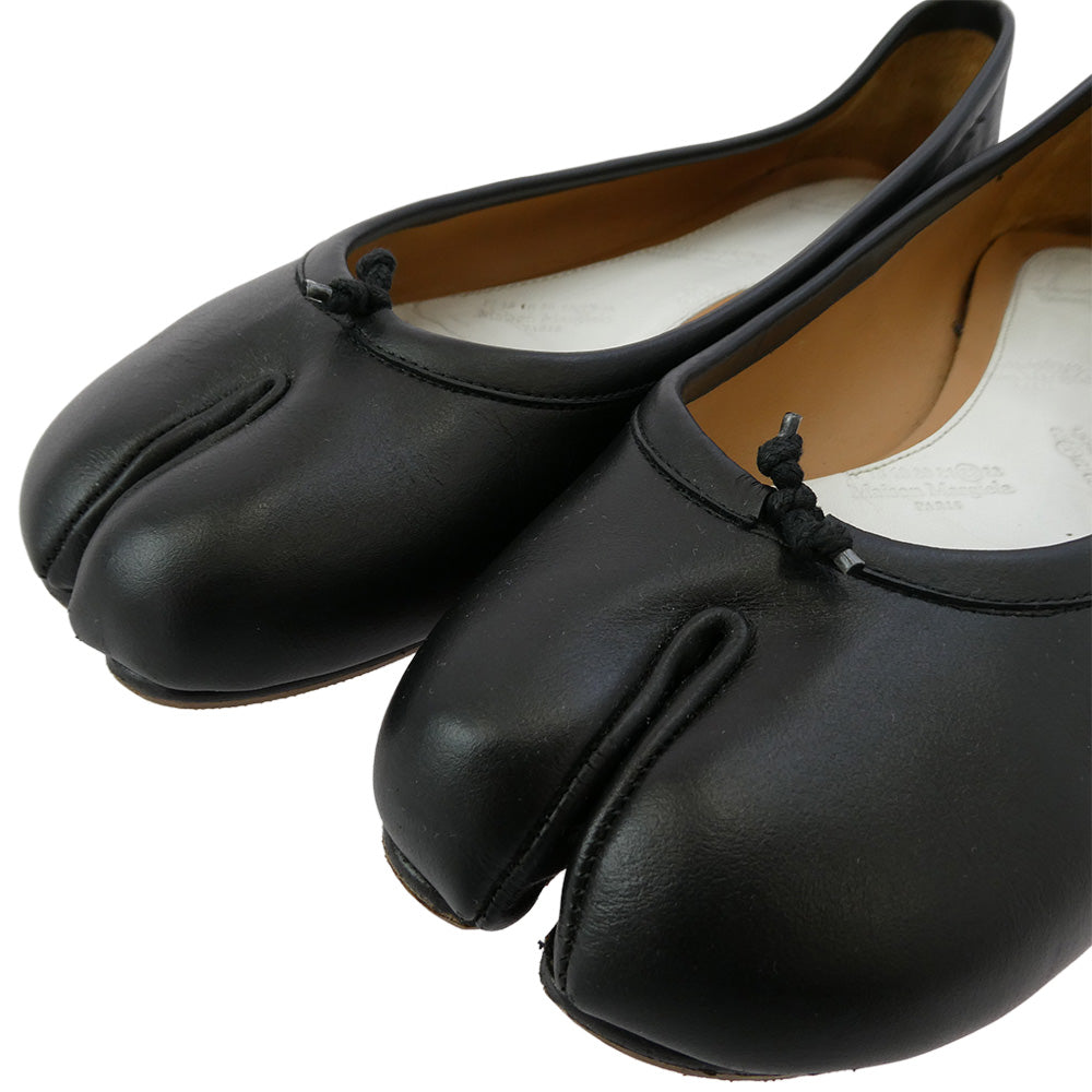 MAISON MARGIELA メゾンマルジェラ S58WZ0042 足袋 バレエ シューズ ブラック系 39【中古】
