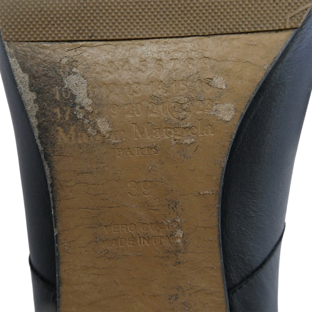 MAISON MARGIELA メゾンマルジェラ S58WZ0042 足袋 バレエ シューズ ブラック系 39【中古】