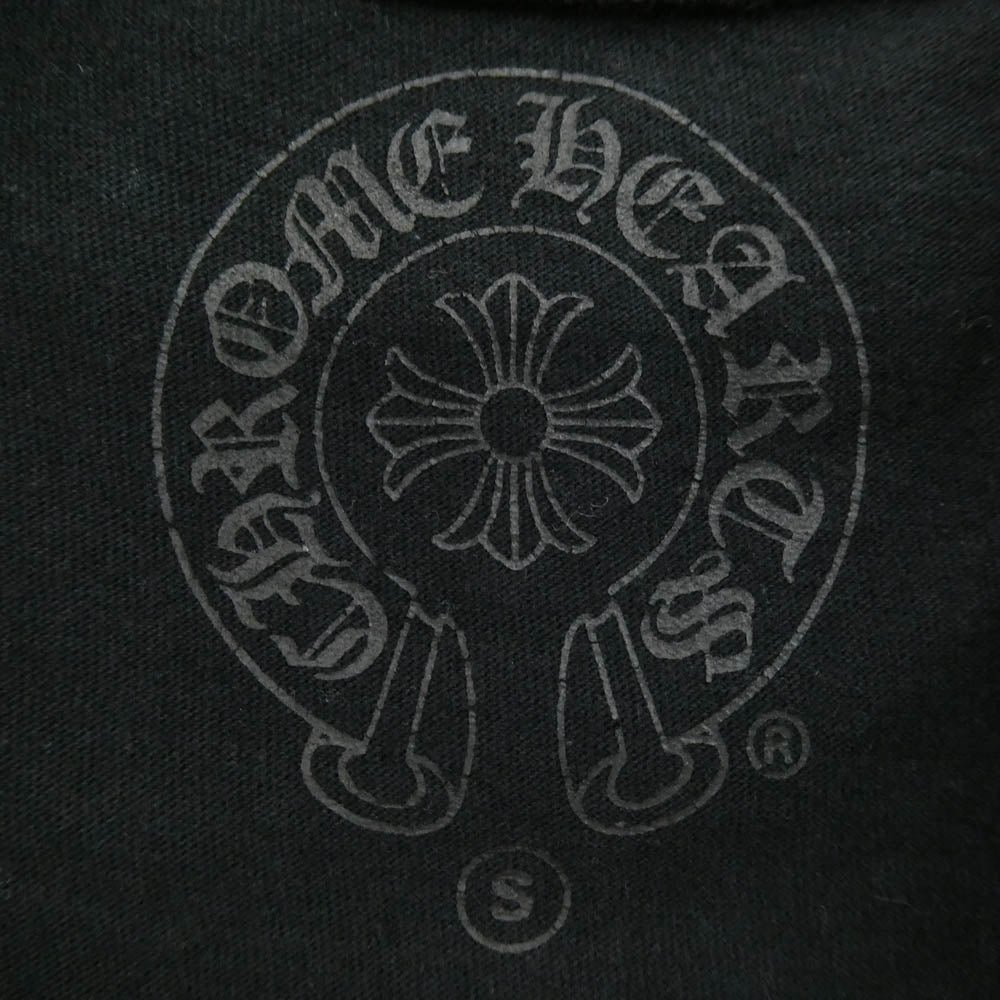 CHROME HEARTS クロムハーツ（原本無） FOTI SKIPPY フォティ スキッピー 半袖Tシャツ ブラック系 S【中古】