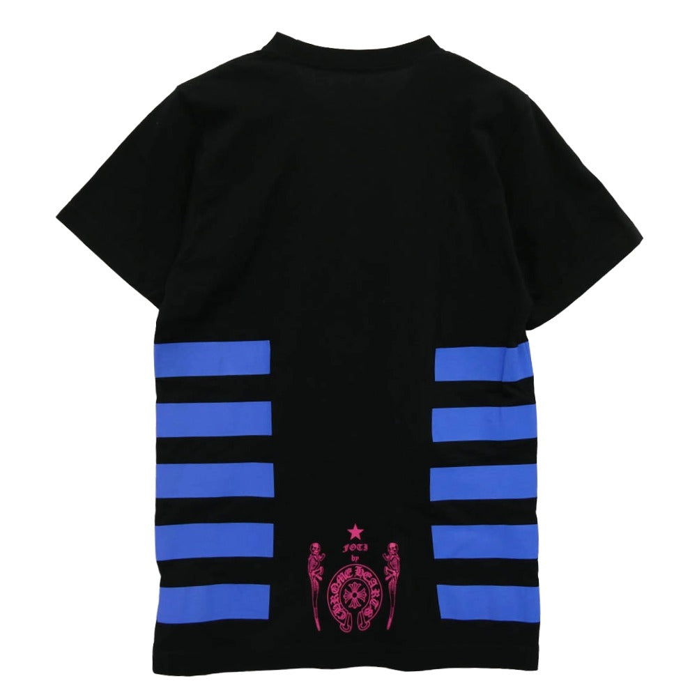CHROME HEARTS クロムハーツ（原本無） FOTI JARVIS フォティ ジャーヴィス 半袖Tシャツ ブラック系 S【美品】【中古】