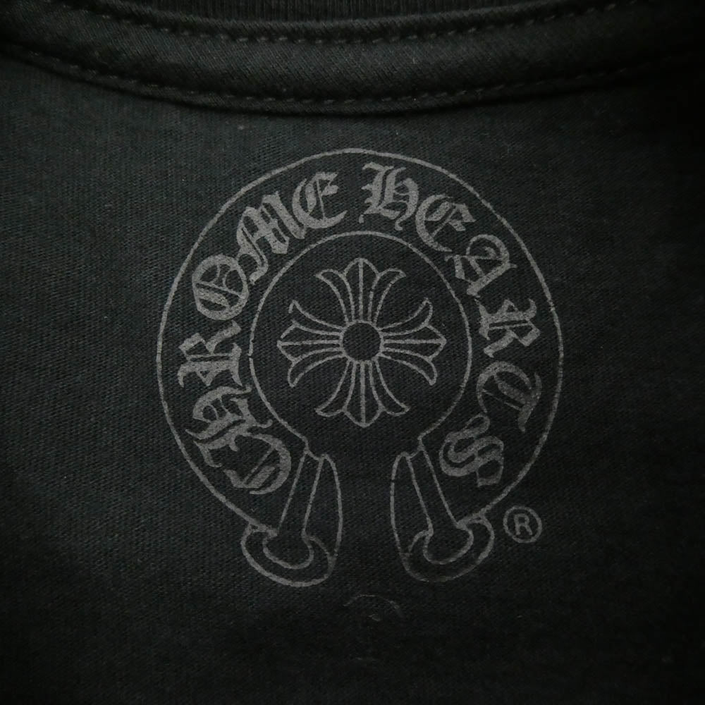 CHROME HEARTS クロムハーツ（原本無） FOTI JARVIS フォティ ジャーヴィス 半袖Tシャツ ブラック系 S【美品】【中古】