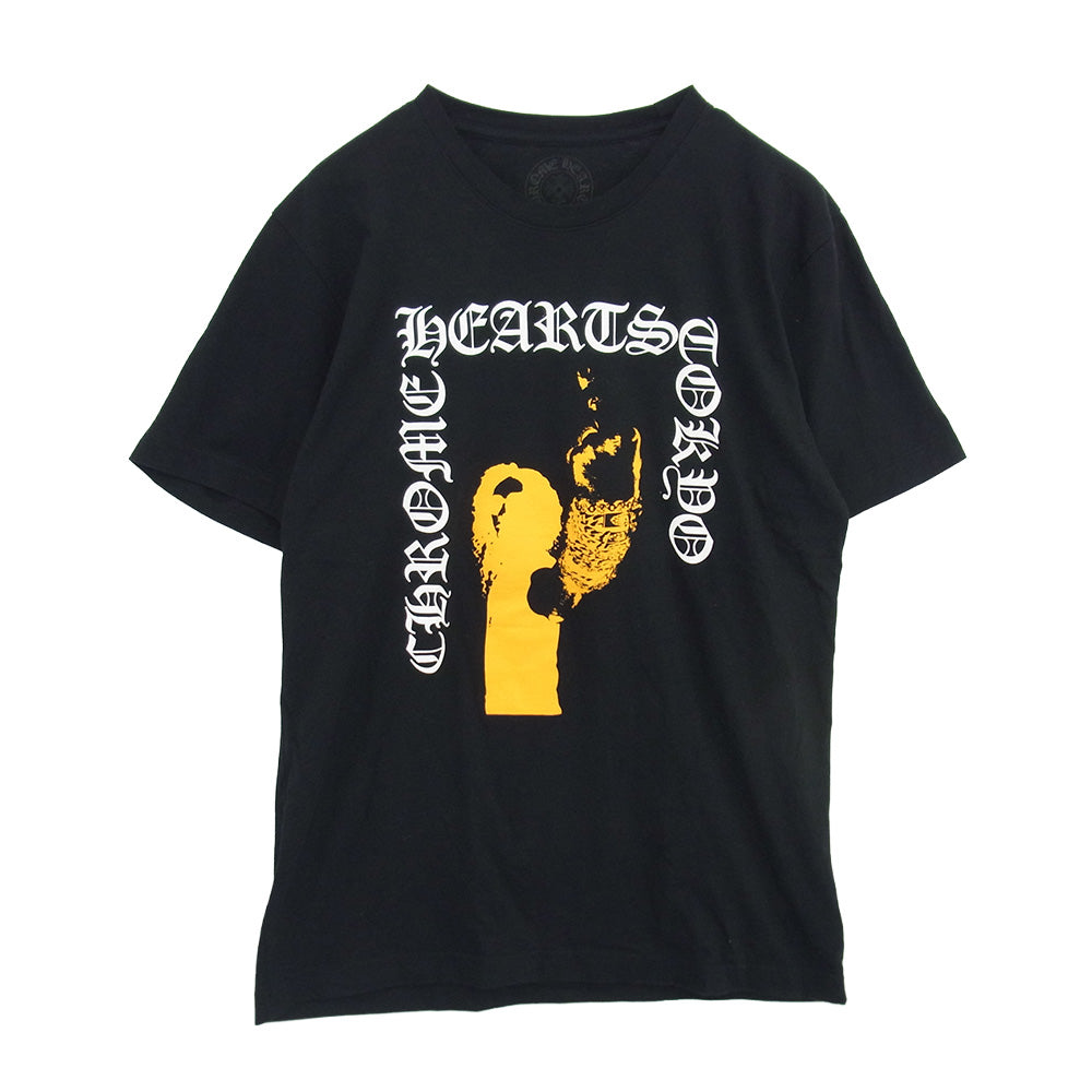 CHROME HEARTS クロムハーツ（原本無） Tokyo Limited Tee 東京限定 青山20周年記念 半袖Tシャツ ブラック系 L【中古】