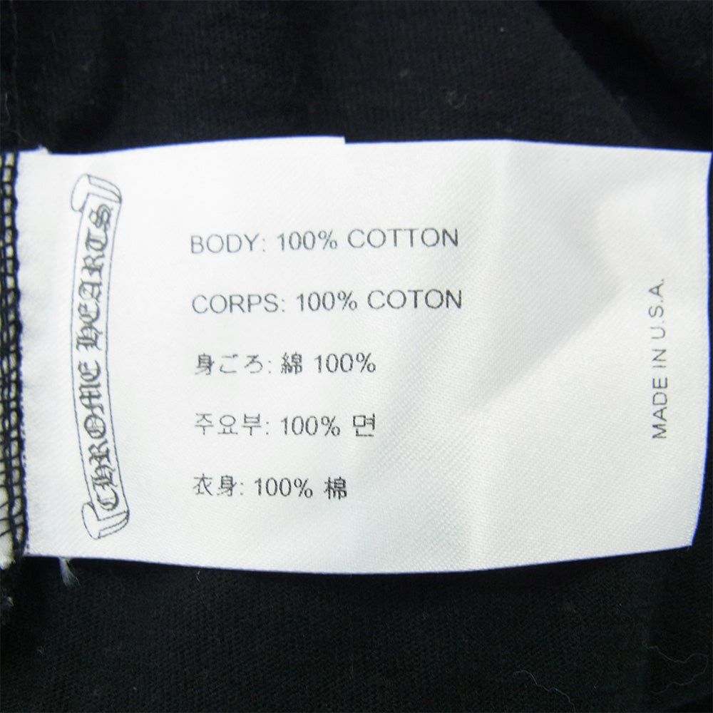 CHROME HEARTS クロムハーツ（原本無） Tokyo Limited Tee 東京限定 青山20周年記念 半袖Tシャツ ブラック系 L【中古】