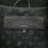 CHROME HEARTS クロムハーツ（原本有） PAPA FBRC CEM CRS STRIPE セメタリークロスレザーパッチ ダガージップ キルティング ベスト ブラック系 S【中古】