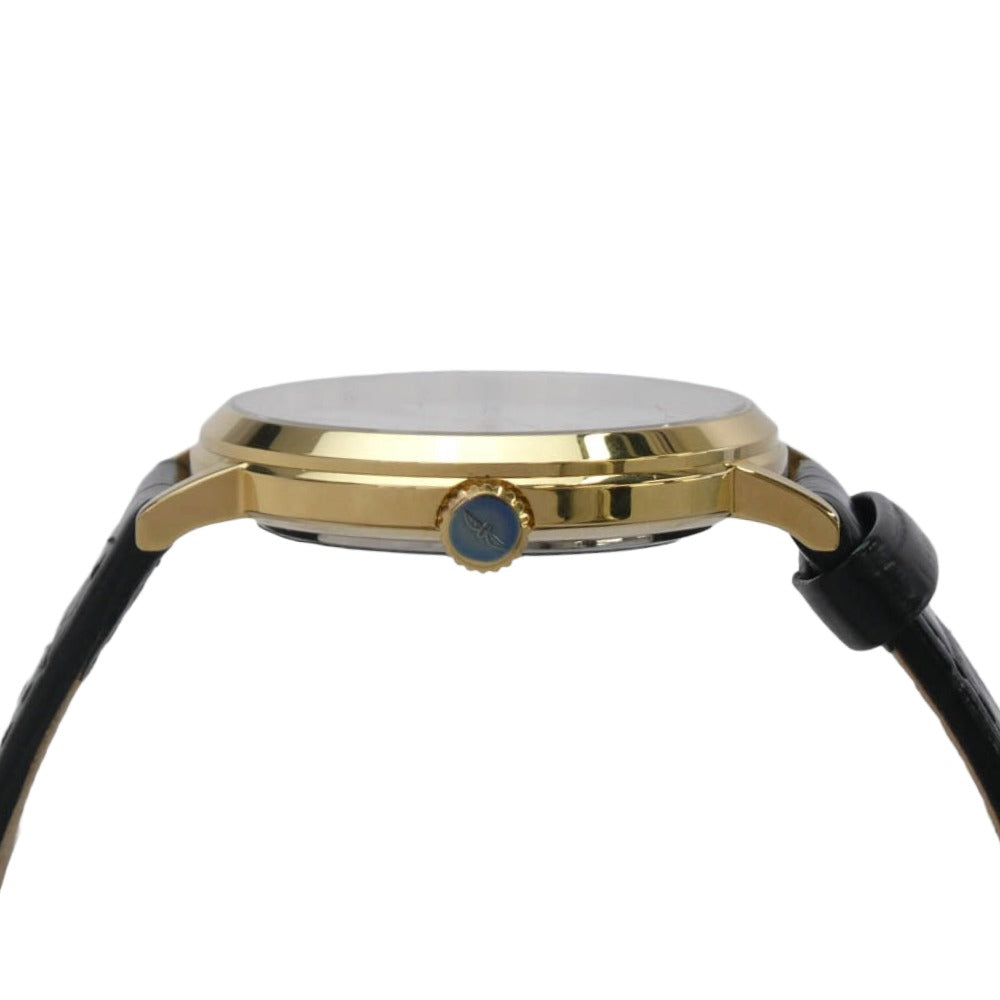 ロータリー スイス製 WINDSOR デイト 腕時計 ブラック系 ゴールド系 表記なし【中古】