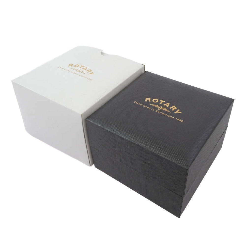 ロータリー スイス製 WINDSOR デイト 腕時計 ブラック系 ゴールド系 表記なし【中古】