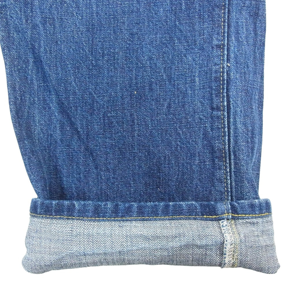 Denime ドゥニーム 旧ドゥニーム XXタイプ セルビッジ ボタンフライ デニムパンツ インディゴブルー系 32【中古】