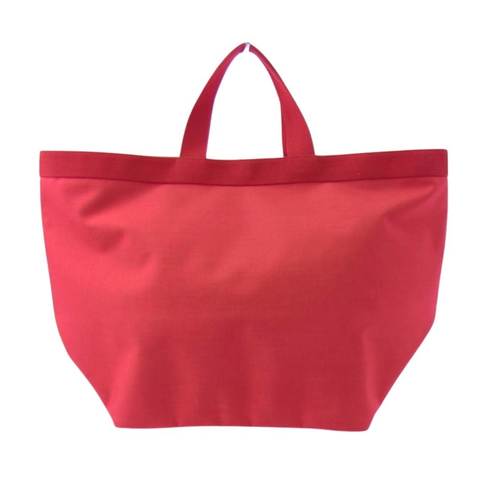 Herve Chapelier エルベ・シャプリエ WEB限定カラー 725CB コーデュラ舟型トート L トートバッグ エレル×パプリカ レッド系【中古】