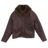 Buzz Rickson's バズリクソンズ BR80331 type B-2 CLO.CO.,INC BLANKET LINED ウールブランケット ライニング レザー ジャケット ブラウン系 42【中古】