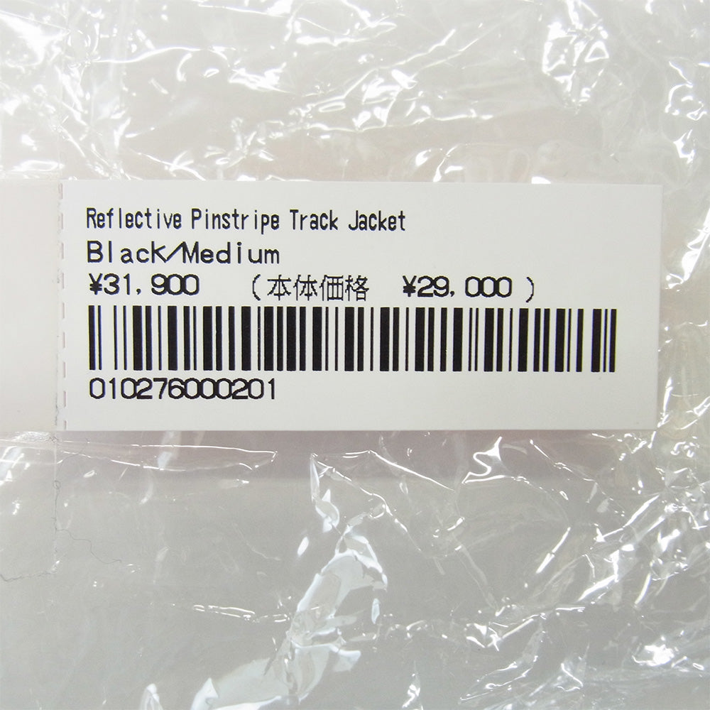 Supreme シュプリーム 24AW Reflective Pinstripe Track Jacket リフレクティブ ピンストライプ トラック ジャケット ブラック系 M【極上美品】【中古】