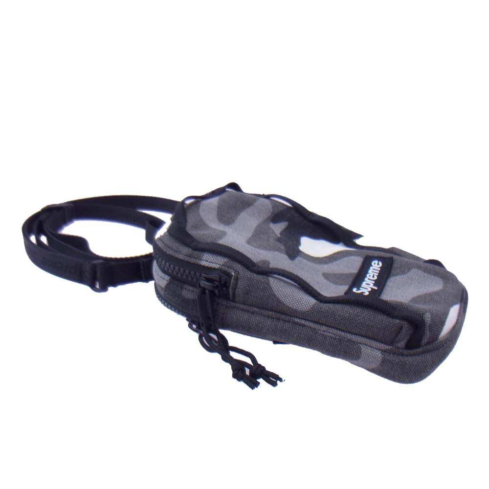 Supreme シュプリーム 25SS Camera Bag + Mini Pouch Snow Camo カメラ バッグ ミニポーチ セット ショルダー バッグ ※ミニポーチ欠品 グレー系【中古】